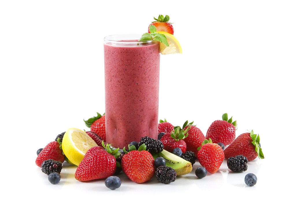 Fresh Fruit Smoothie Moyen 16 oz. Leonidas Chocolate Cafes in Evanston, Chicago and